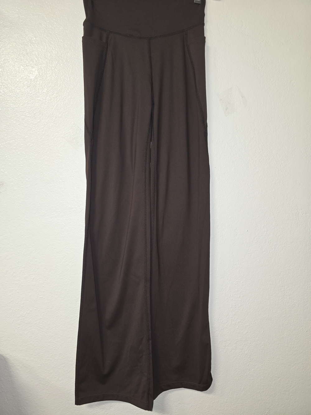 Jockey Wide-Leg Pants in Chocolate Brown
